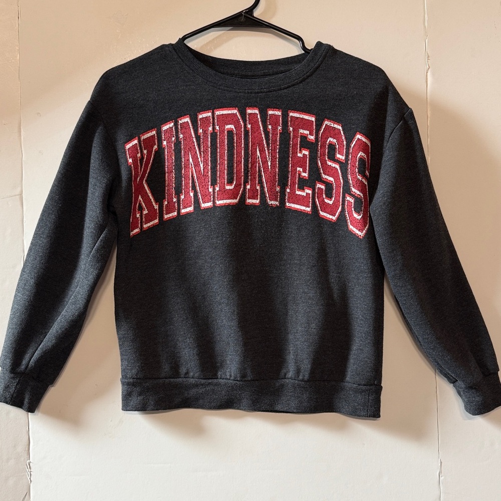 Art Class “Kindness” kids sweatshirt size 10/12